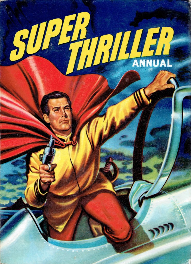 Book Cover For Super Thriller Annual 1957