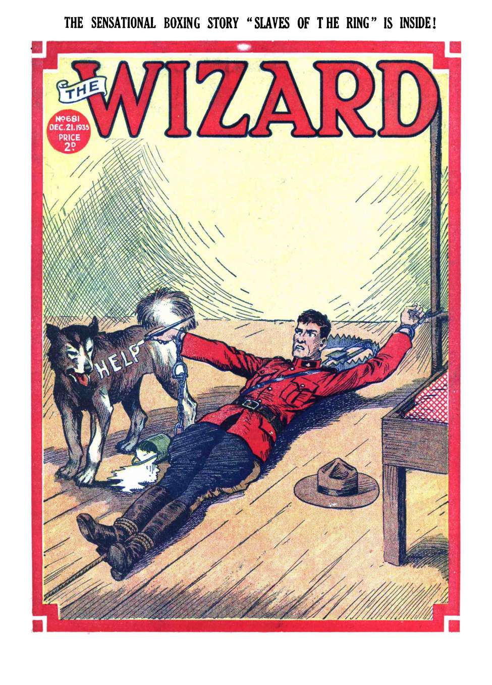 Book Cover For The Wizard 681