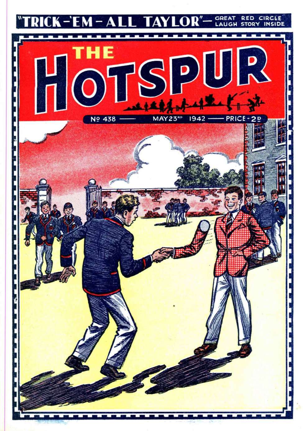Book Cover For The Hotspur 438