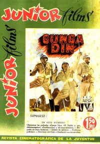 Large Thumbnail For Junior Films 50 Gunga Din