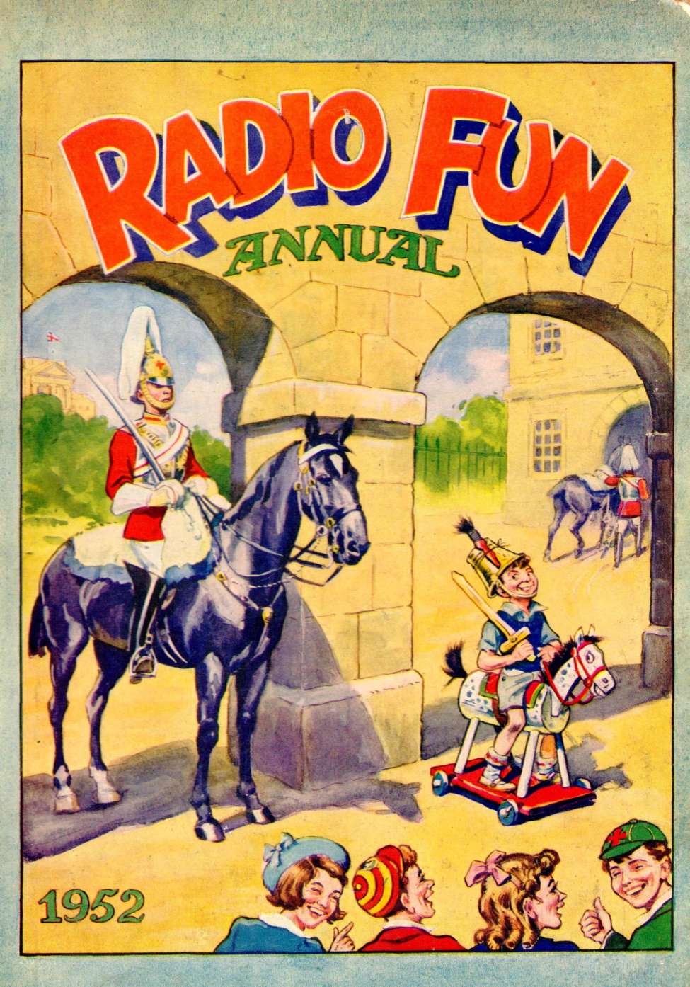 Book Cover For Radio Fun Annual 1952