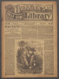 Large Thumbnail For Beadle's Half Dime Library 1152 - Ned Hazel, the Boy Trapper