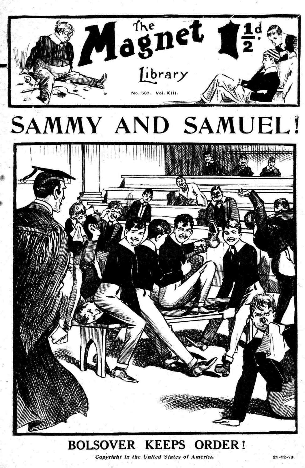 Book Cover For The Magnet 567 - Samuel and Sammy
