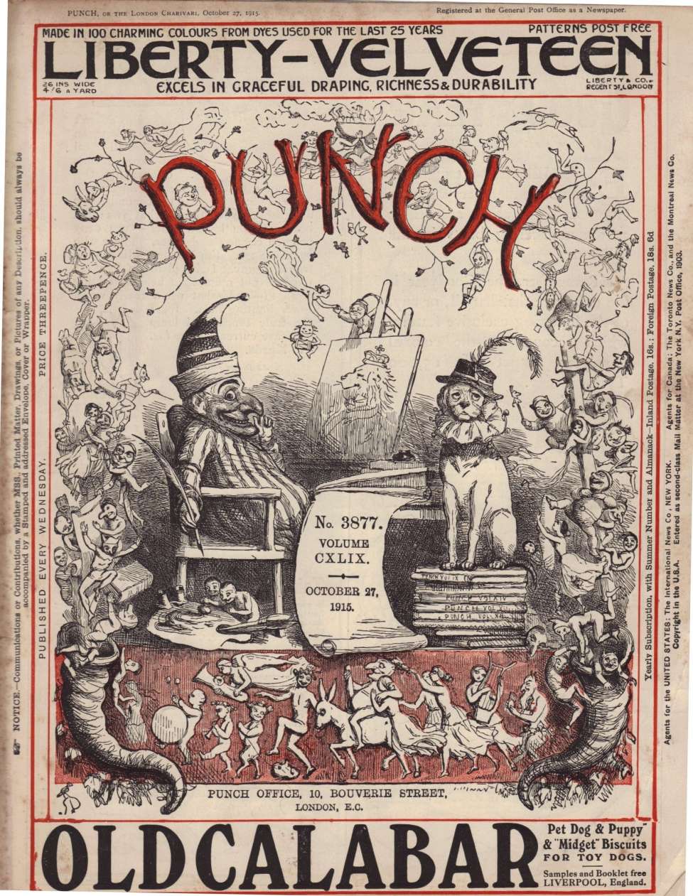 Book Cover For Punch v149 3877