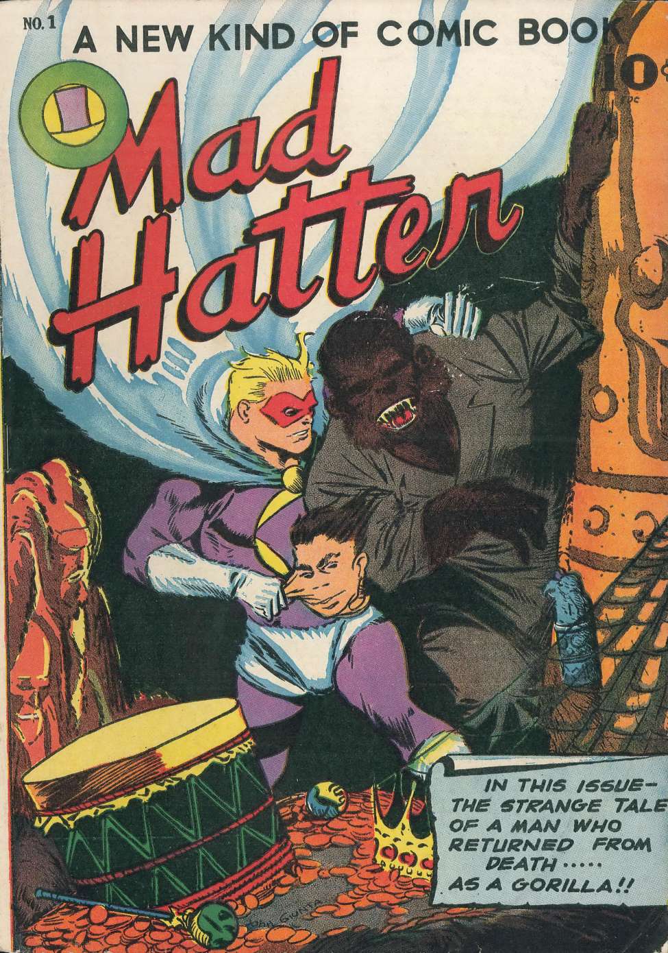 Book Cover For Mad Hatter 1