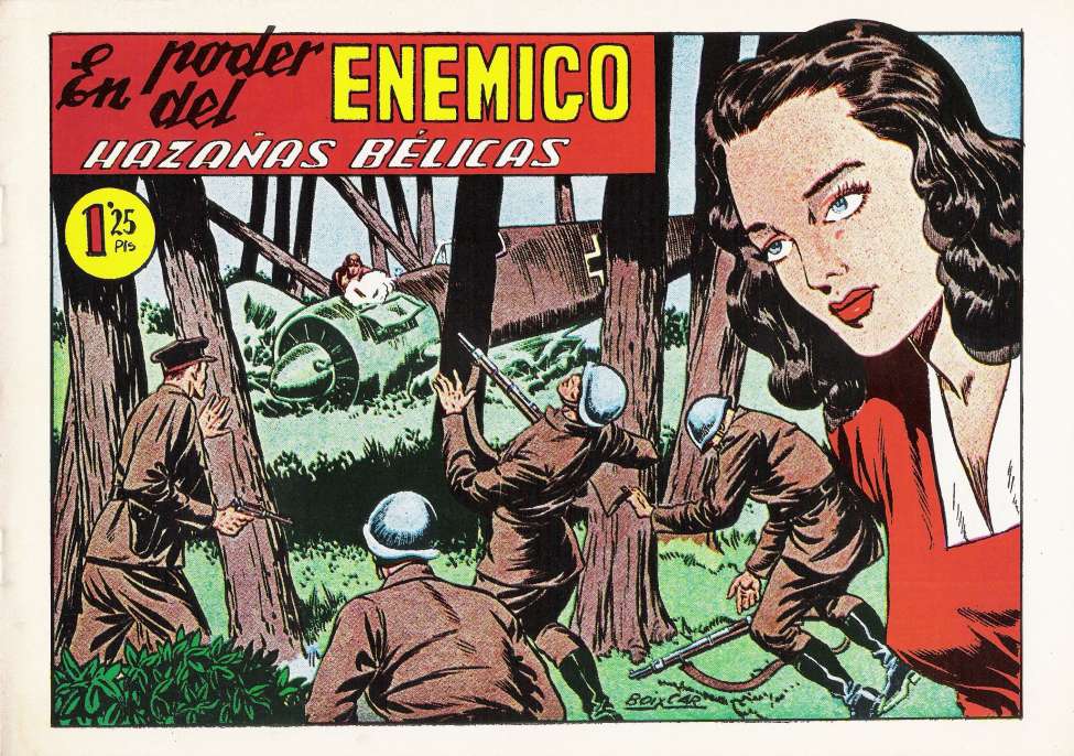 Comic Book Cover For Hazañas Belicas 22 - En Poder Del Enemigo