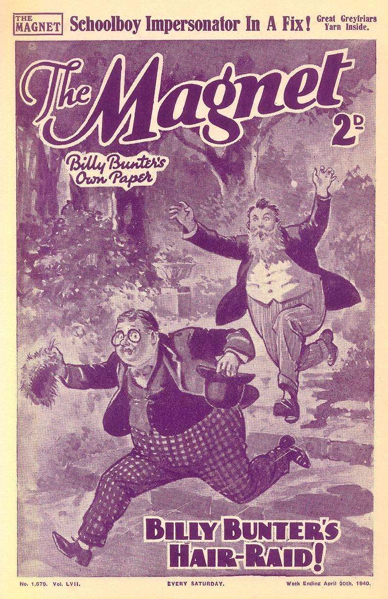 Book Cover For The Magnet 1679 - Billy Bunter's Hair Raid!