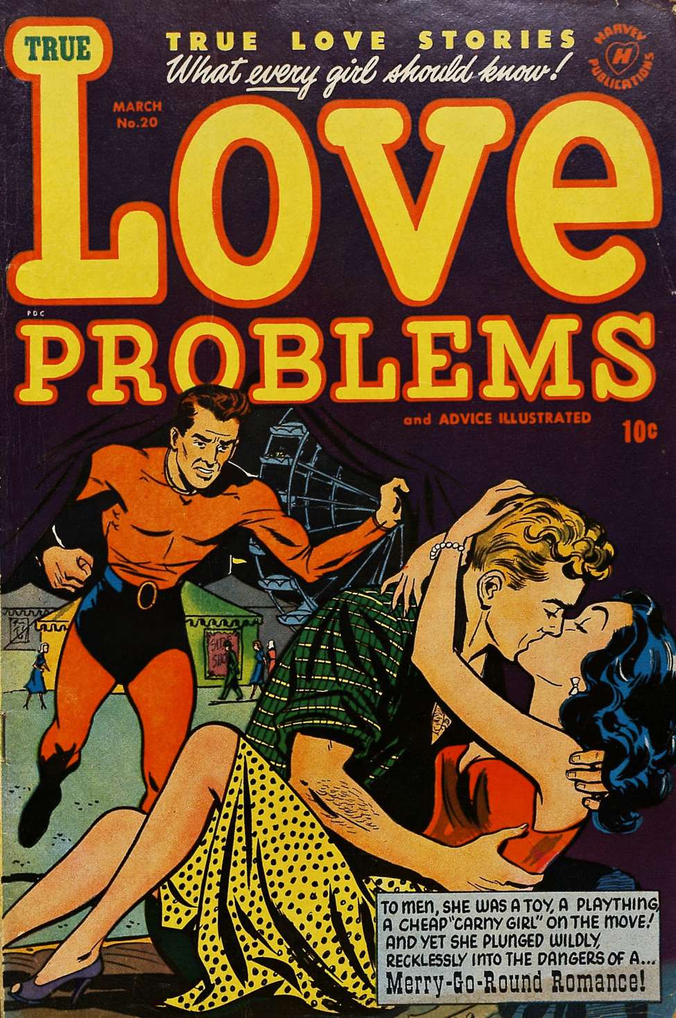 Comic Book Cover For True Love Problems and Advice Illustrated 20