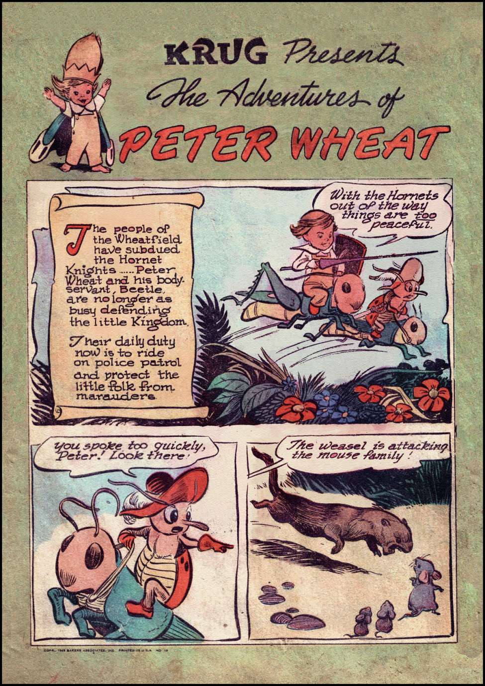 Book Cover For The Adventures of Peter Wheat 10 - Version 1