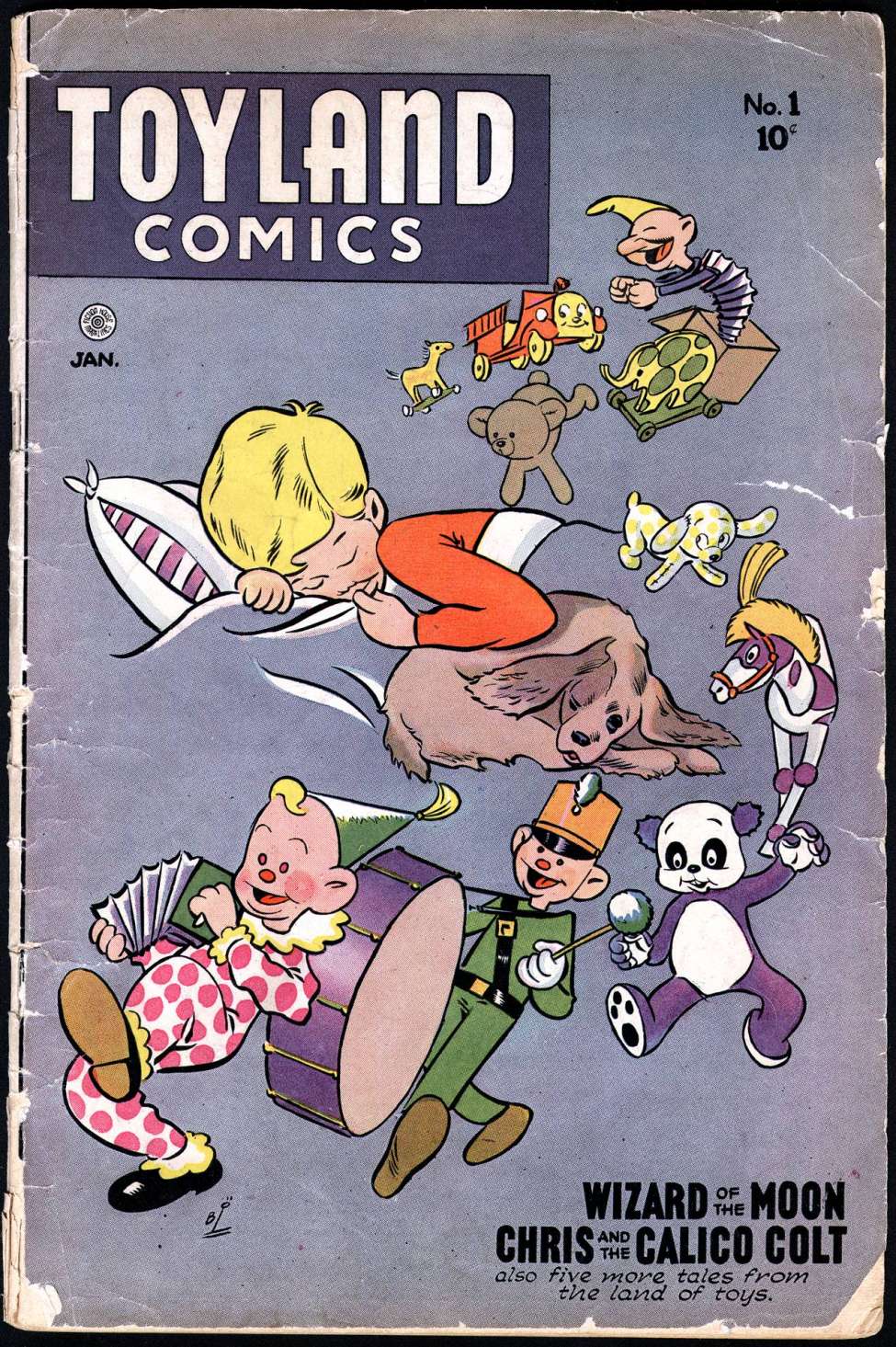 Comic Book Cover For Toyland Comics 1