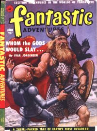 Large Thumbnail For Fantastic Adventures v13 6 - Whom the Gods Would Slay - Ivar Jorgensen