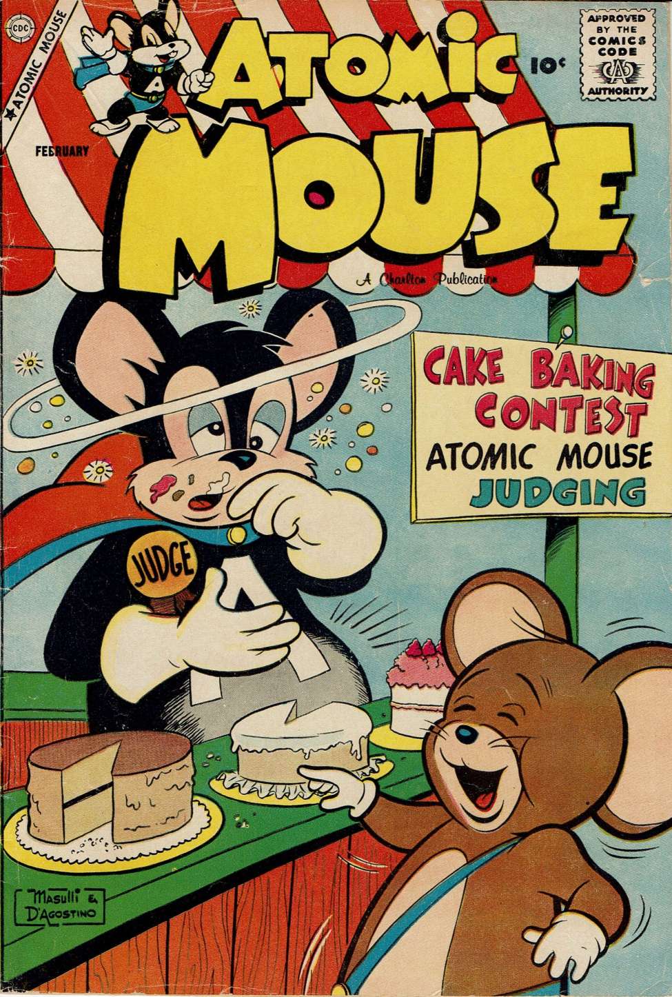 Comic Book Cover For Atomic Mouse 29