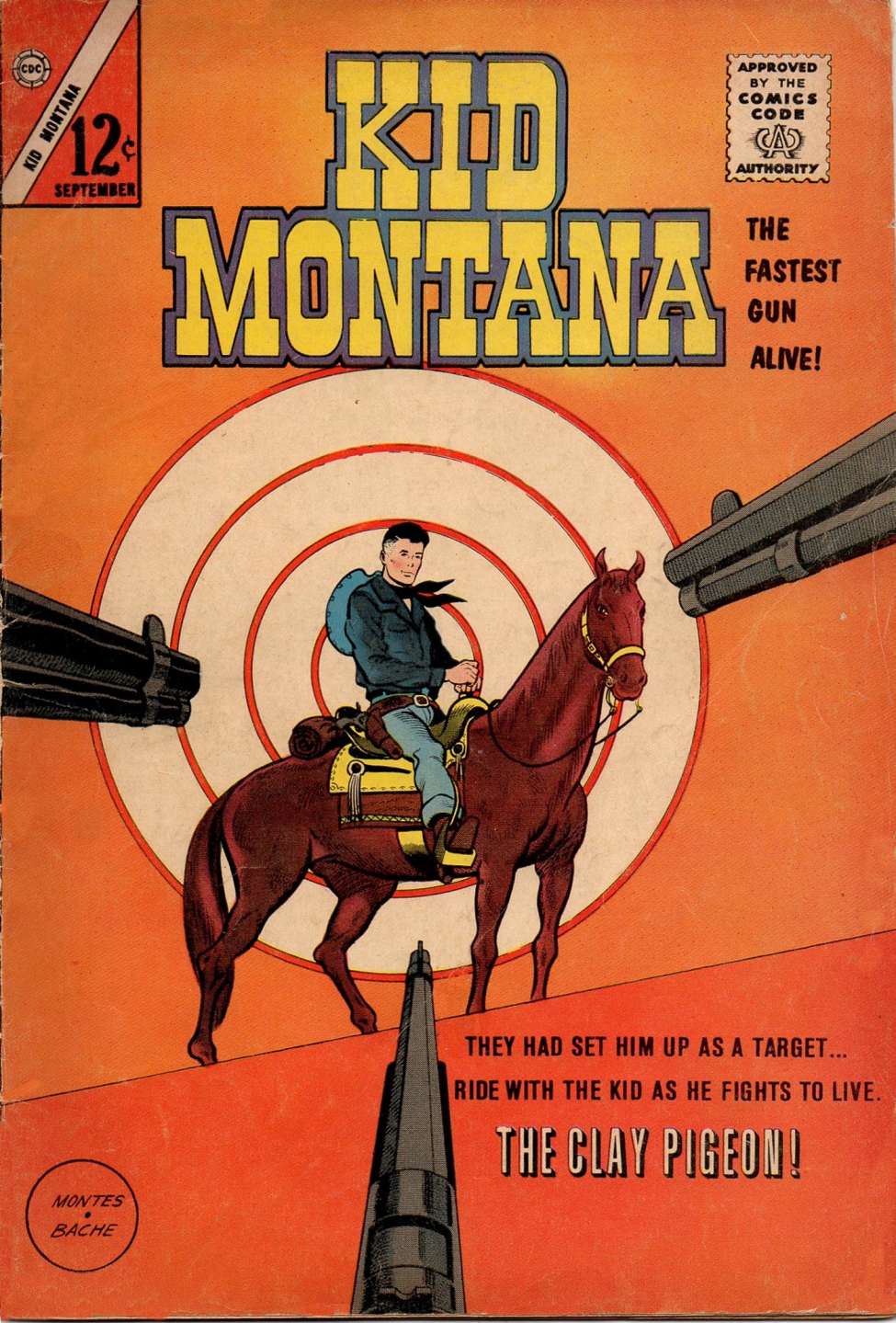 Comic Book Cover For Kid Montana 42