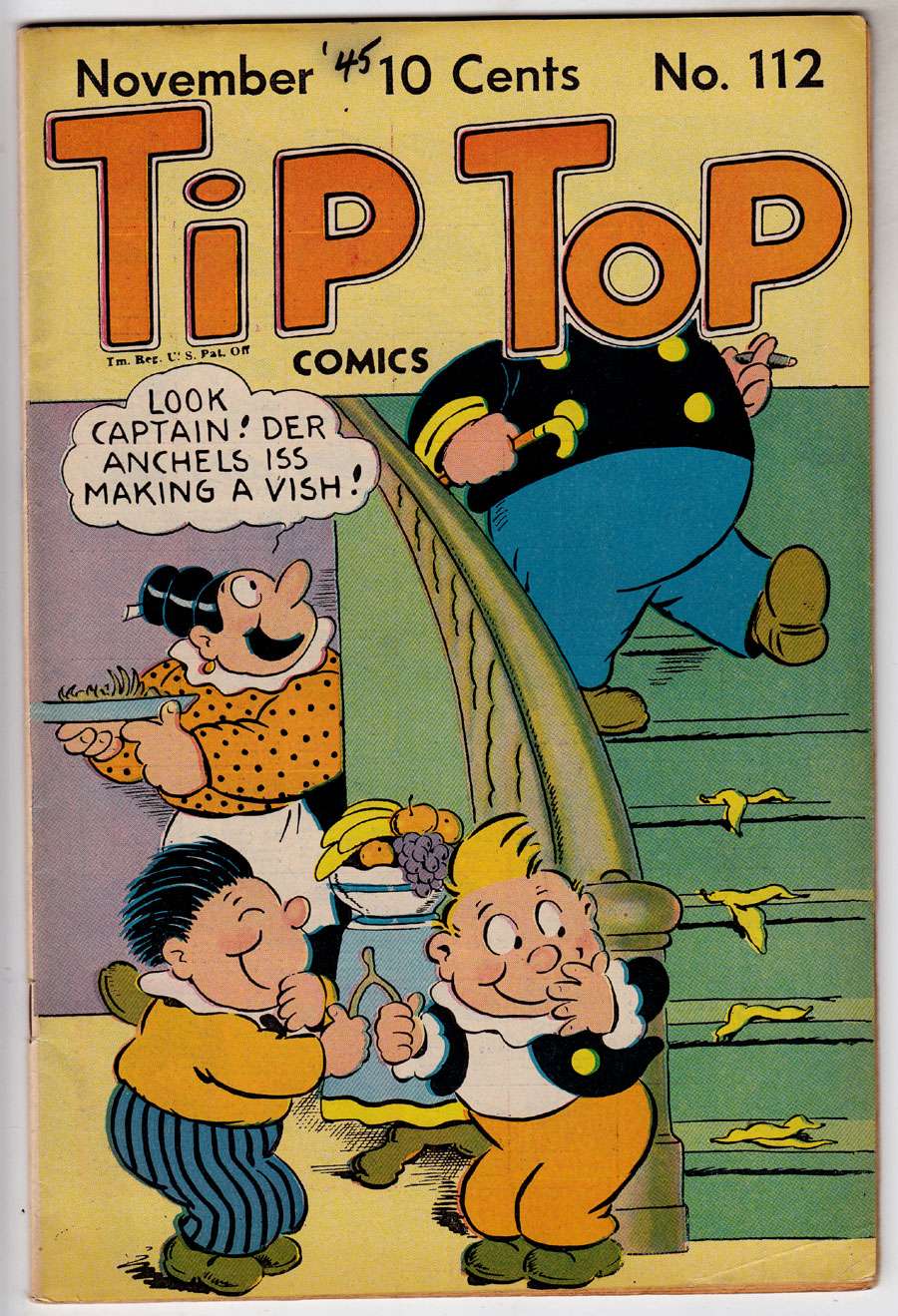 Comic Book Cover For Tip Top Comics 112