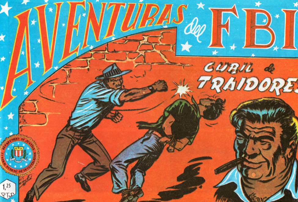 Comic Book Cover For Aventuras del FBI 15 Cubil de traidores