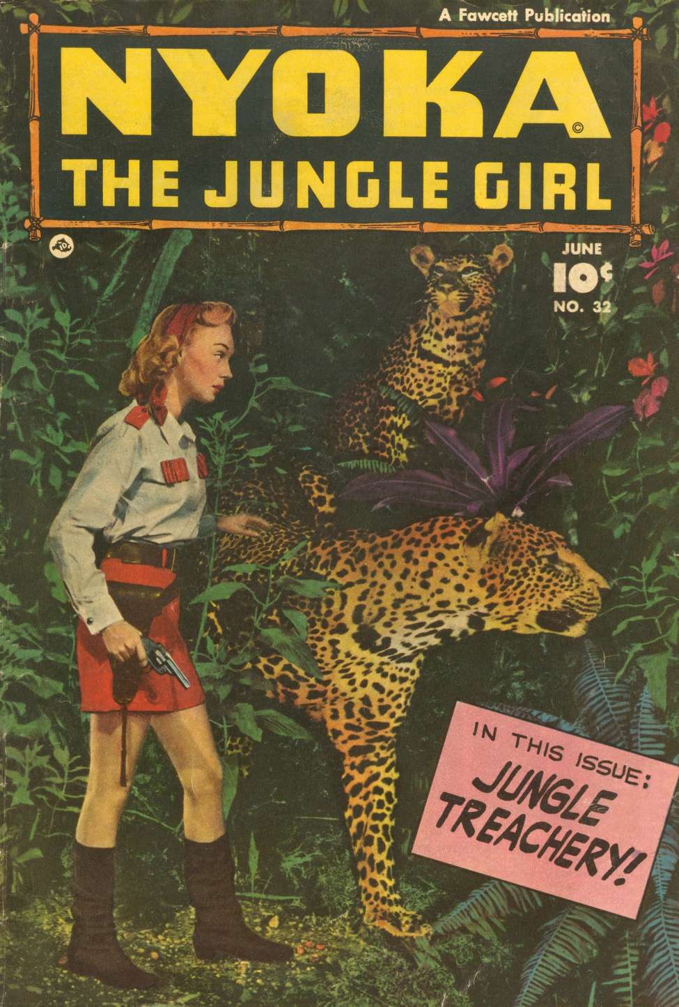 Comic Book Cover For Nyoka the Jungle Girl 32 - Version 2
