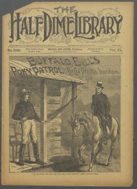 Large Thumbnail For Beadle's Half Dime Library 1040 - Buffalo Bill's Pony Patrol