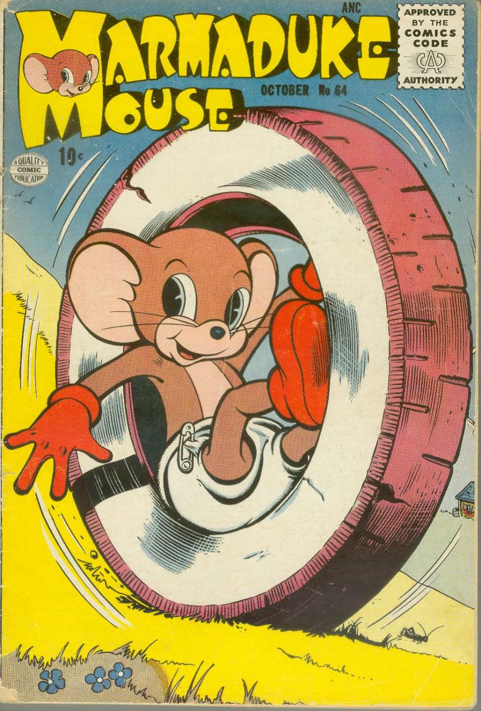 Comic Book Cover For Marmaduke Mouse 64