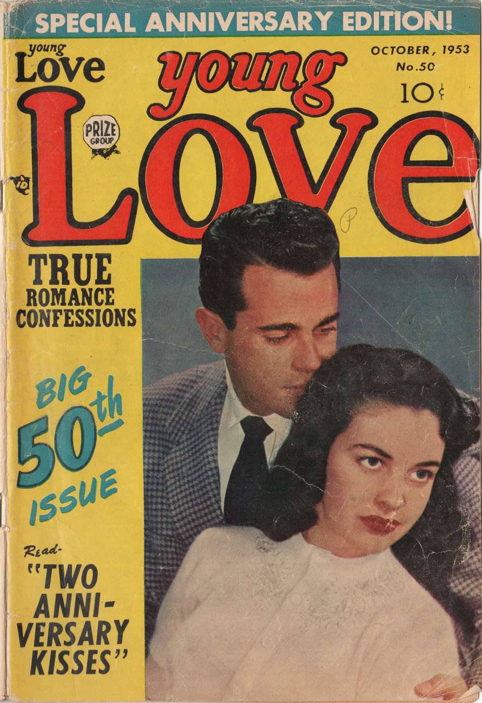 Comic Book Cover For Young Love 50