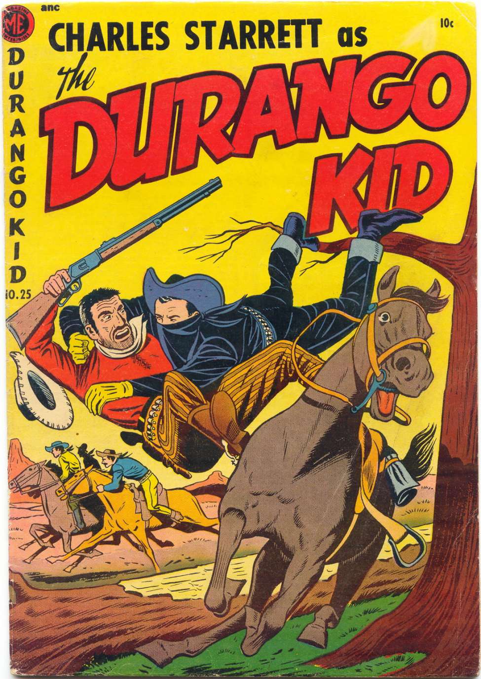 Comic Book Cover For Durango Kid 25