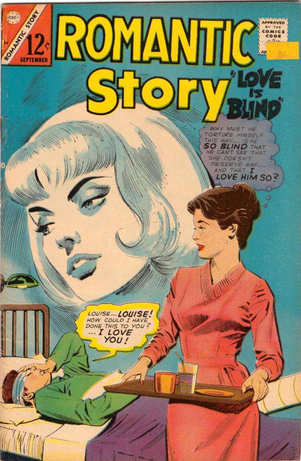 Comic Book Cover For Romantic Story 84