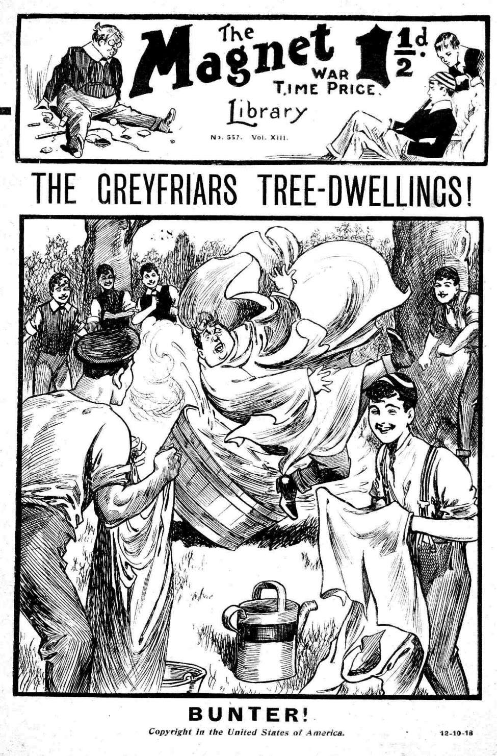 Book Cover For The Magnet 557 - The Greyfriars Tree Dwellings