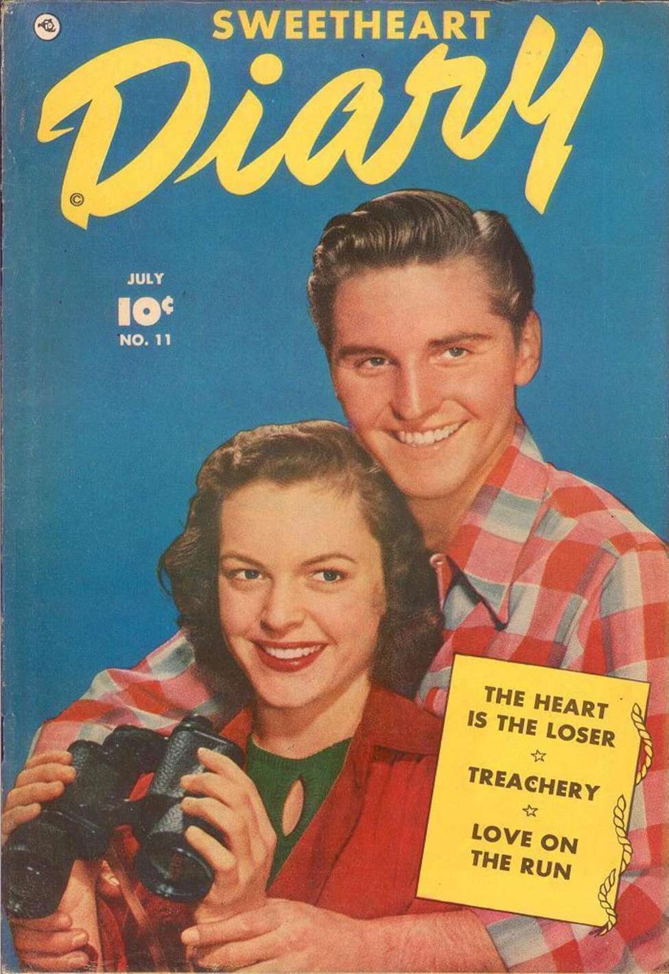 Comic Book Cover For Sweetheart Diary 11