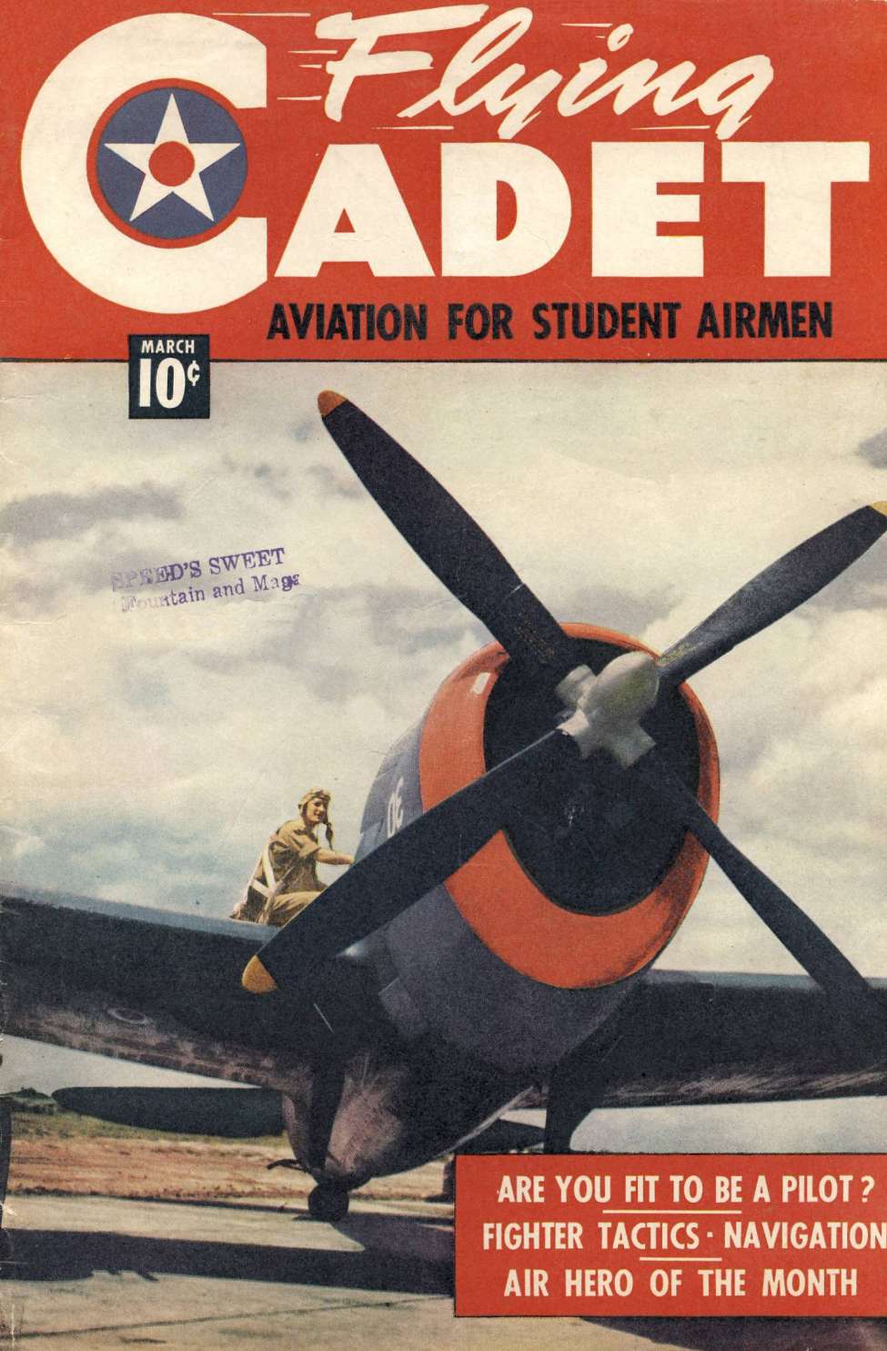 Book Cover For Flying Cadet Magazine v1 2