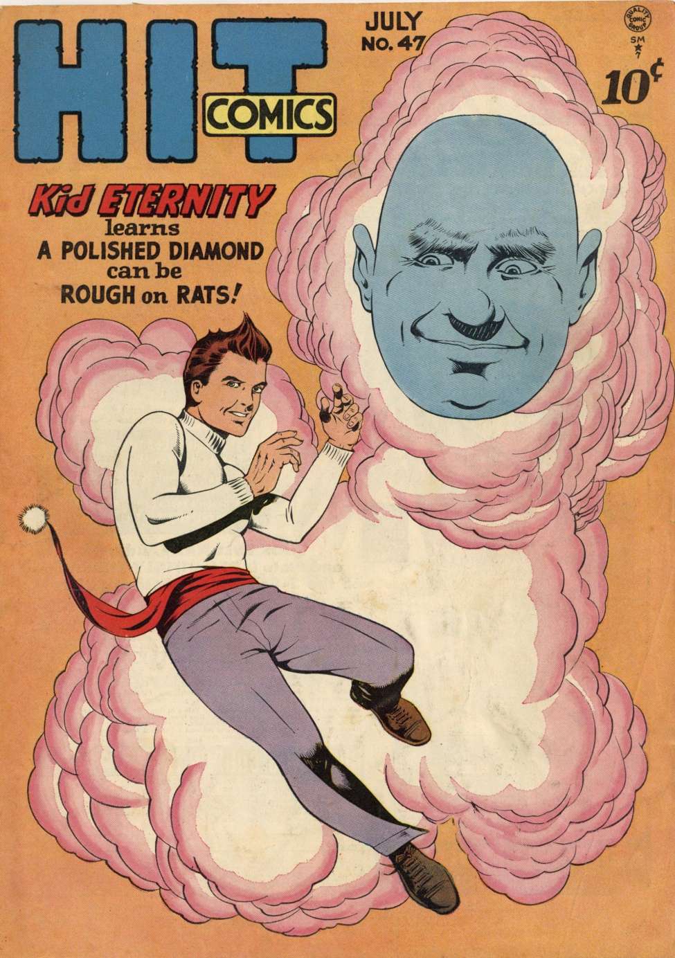 Comic Book Cover For Hit Comics 47 - Version 2