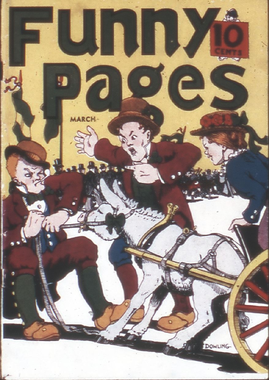 Comic Book Cover For Funny Pages v1 9 (fiche)