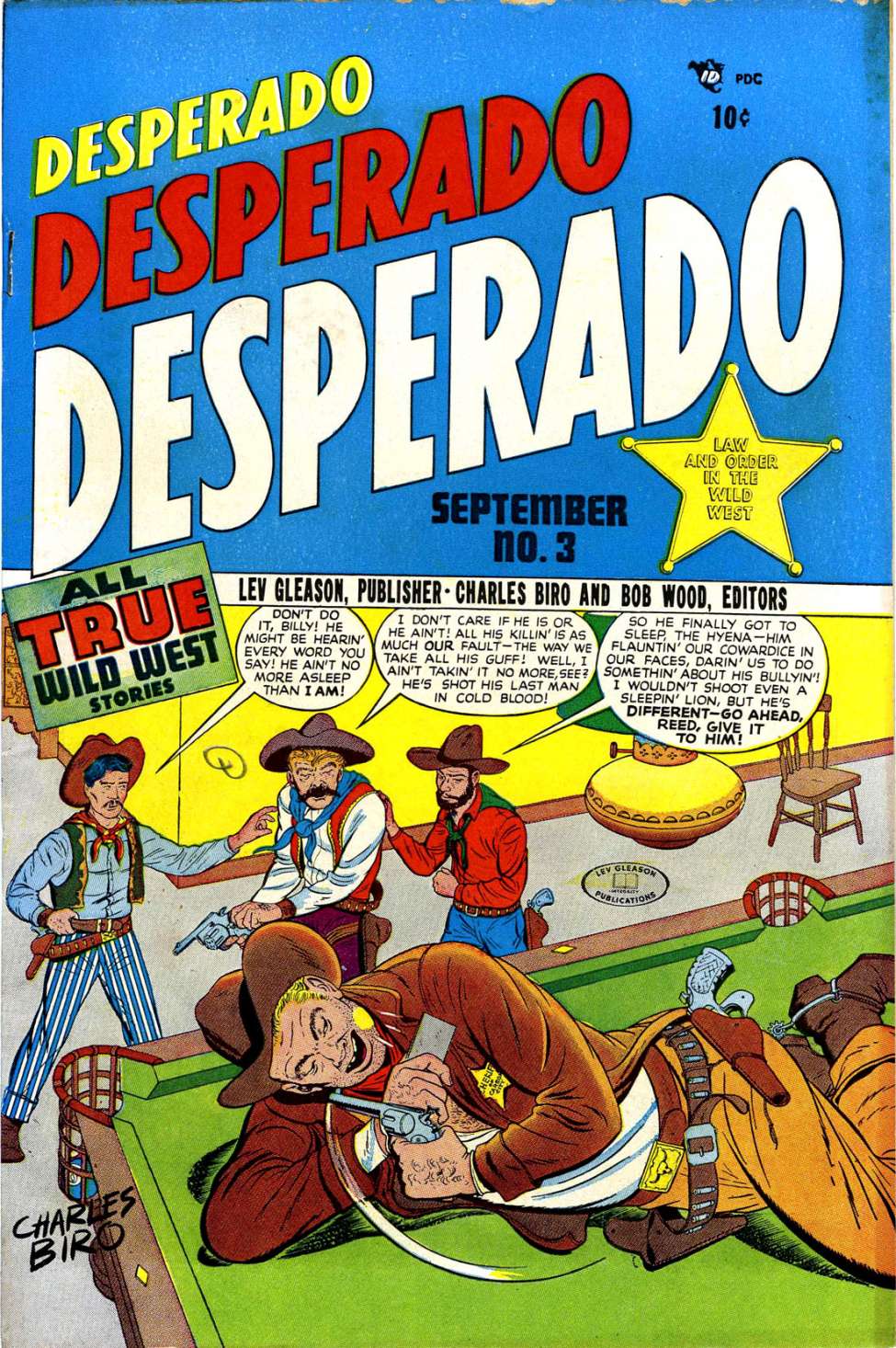Comic Book Cover For Desperado 3