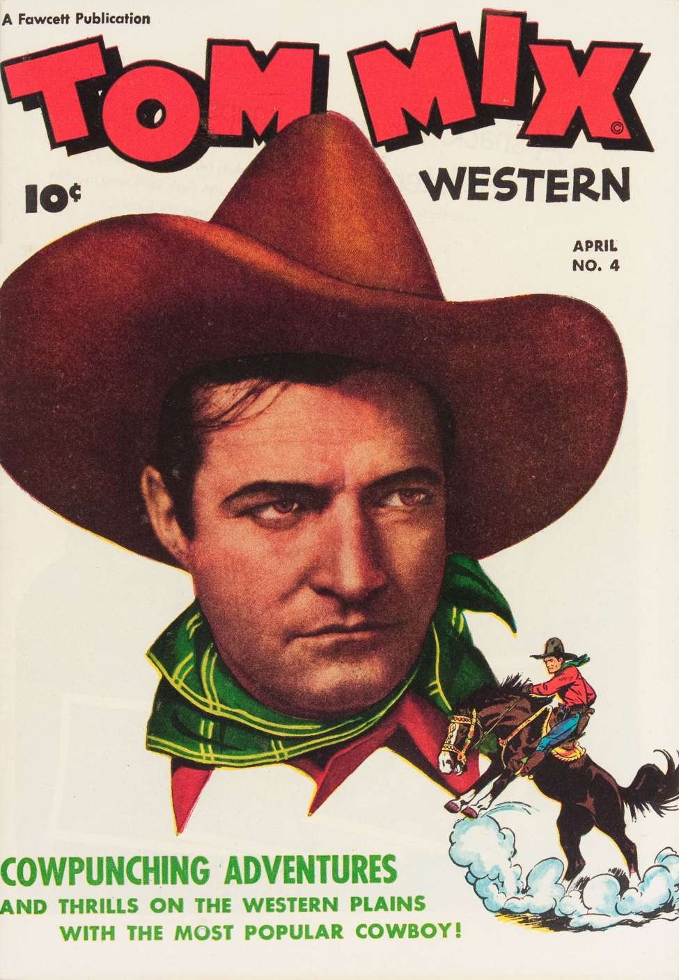 Book Cover For Tom Mix Western 4