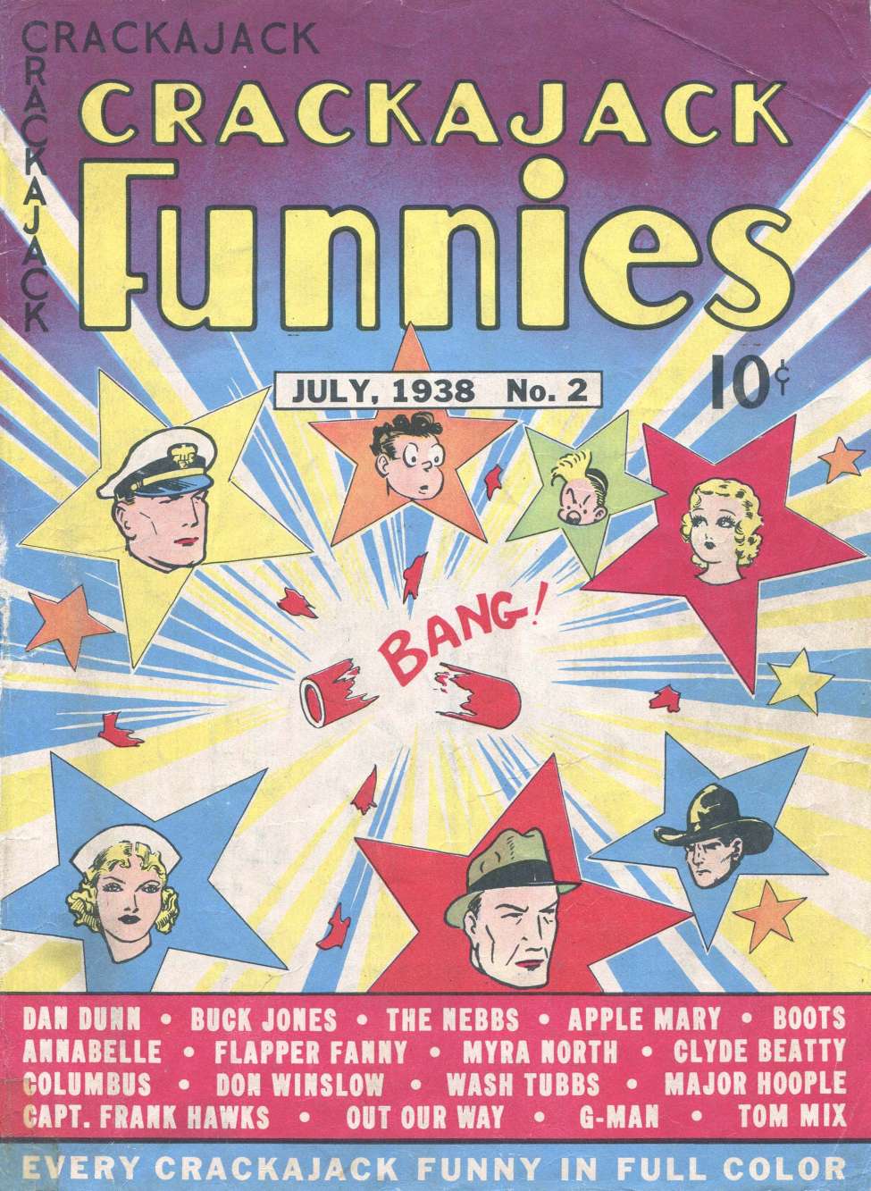 Comic Book Cover For Crackajack Funnies 2