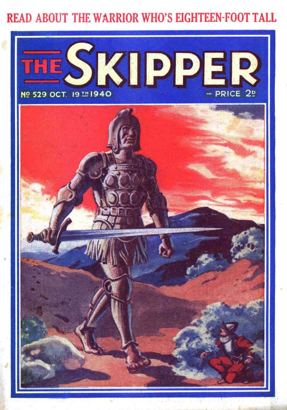 Comic Book Cover For The Skipper 529
