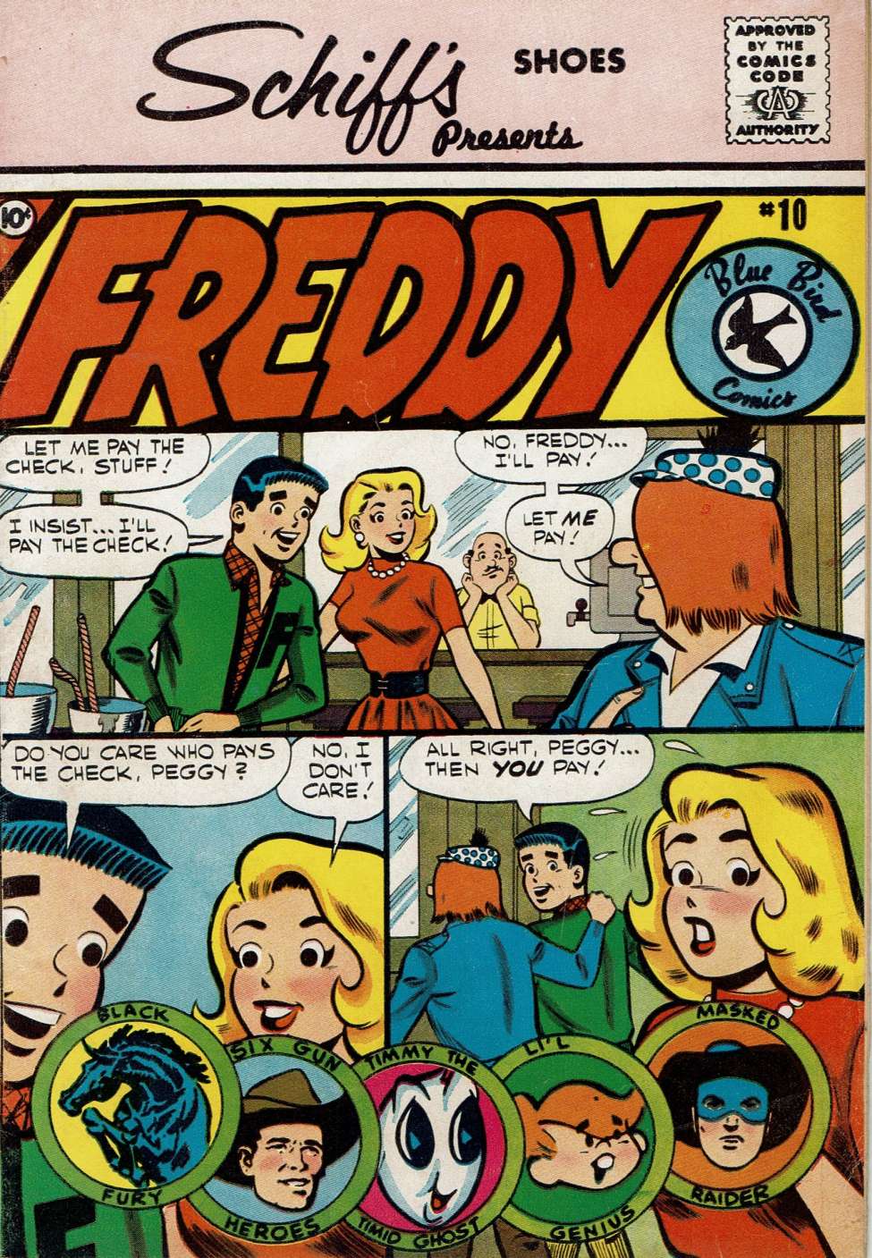 Book Cover For Freddy 10 (Blue Bird)