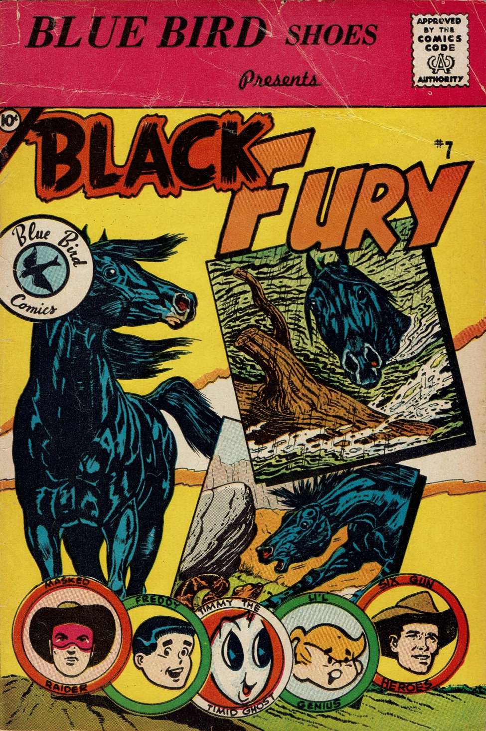 Book Cover For Black Fury 7 (Blue Bird)