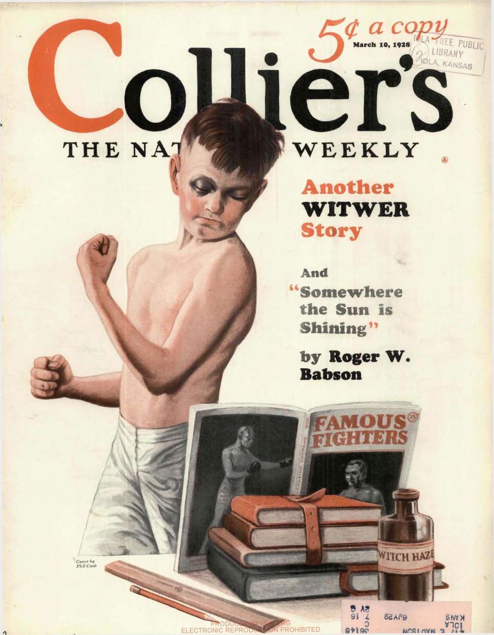 Book Cover For Collier's Weekly v81 10