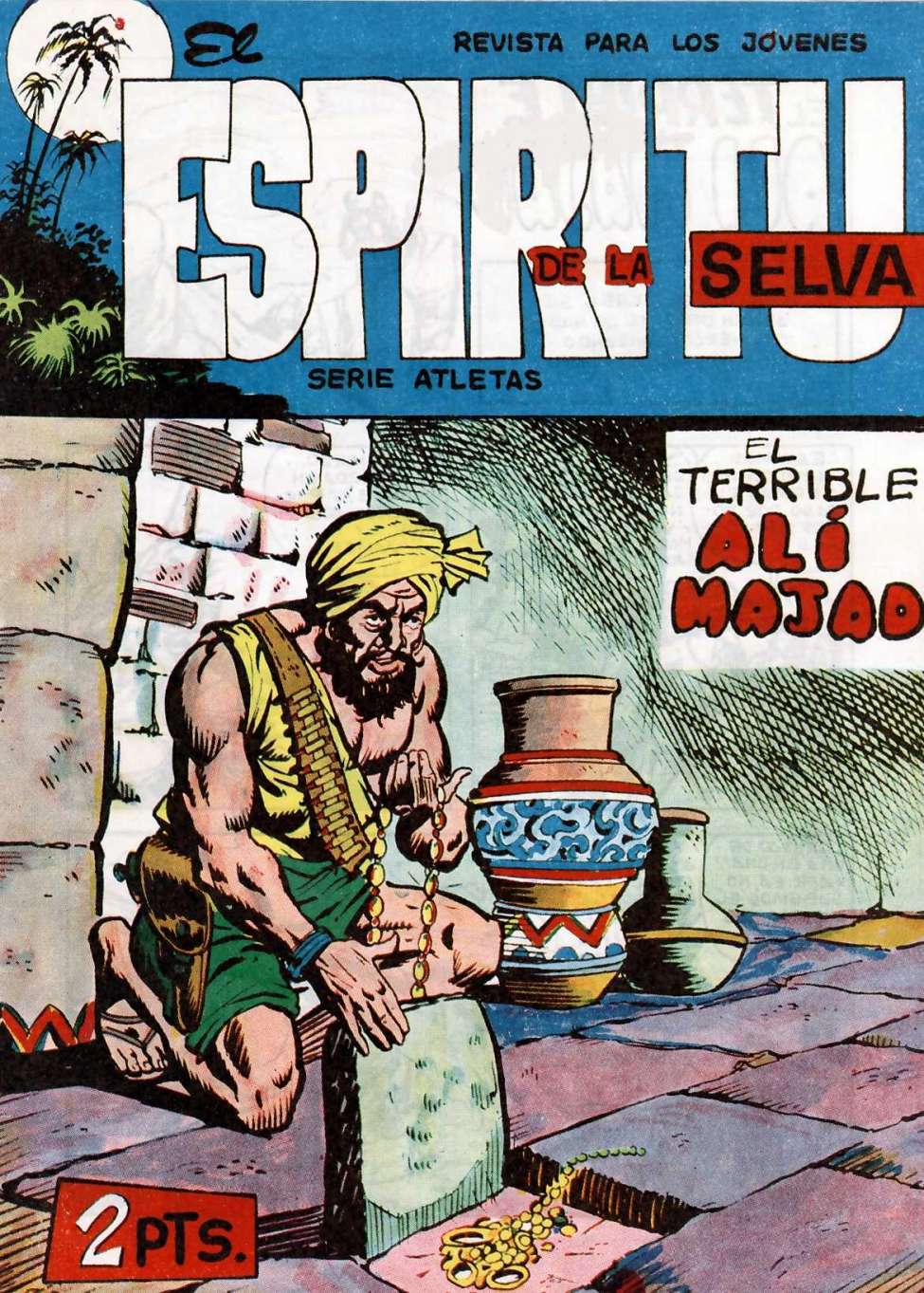 Book Cover For El Espiritu De La Selva 51 - El Terrible Alí Majad