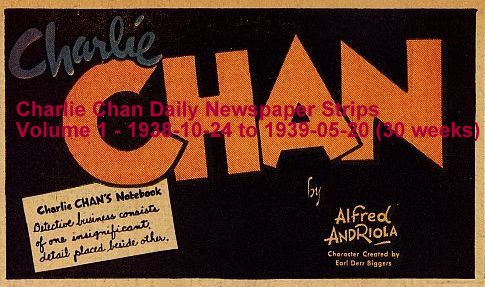 Book Cover For Charlie Chan Daily Newspaper Strips 1938-10-24 To 1939-05-20