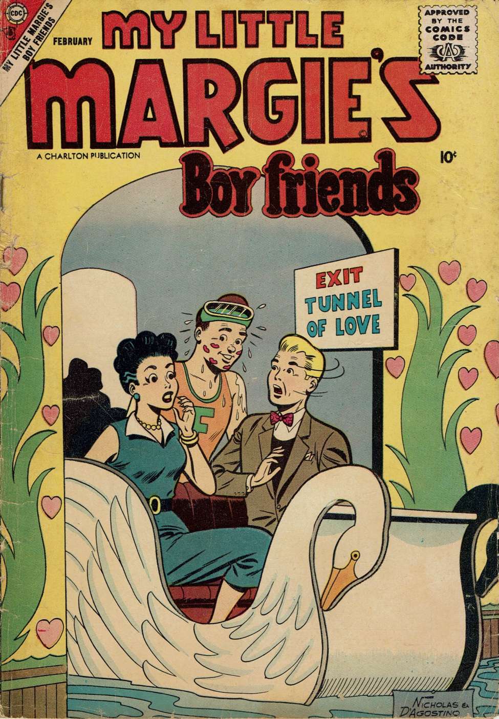 Comic Book Cover For My Little Margie's Boyfriends 10