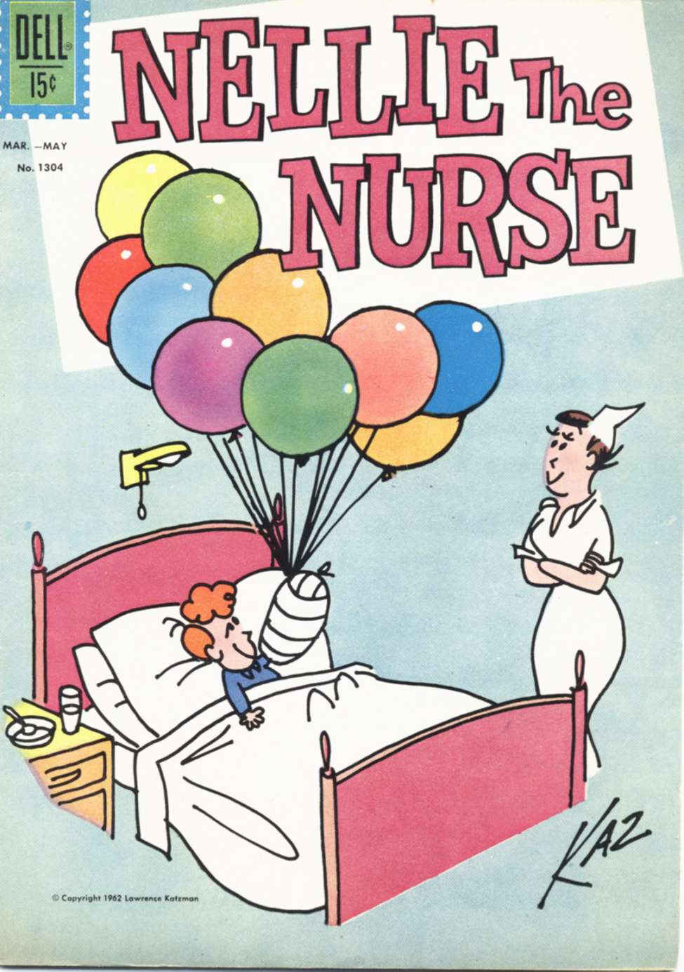 Comic Book Cover For 1304 - Nellie the Nurse