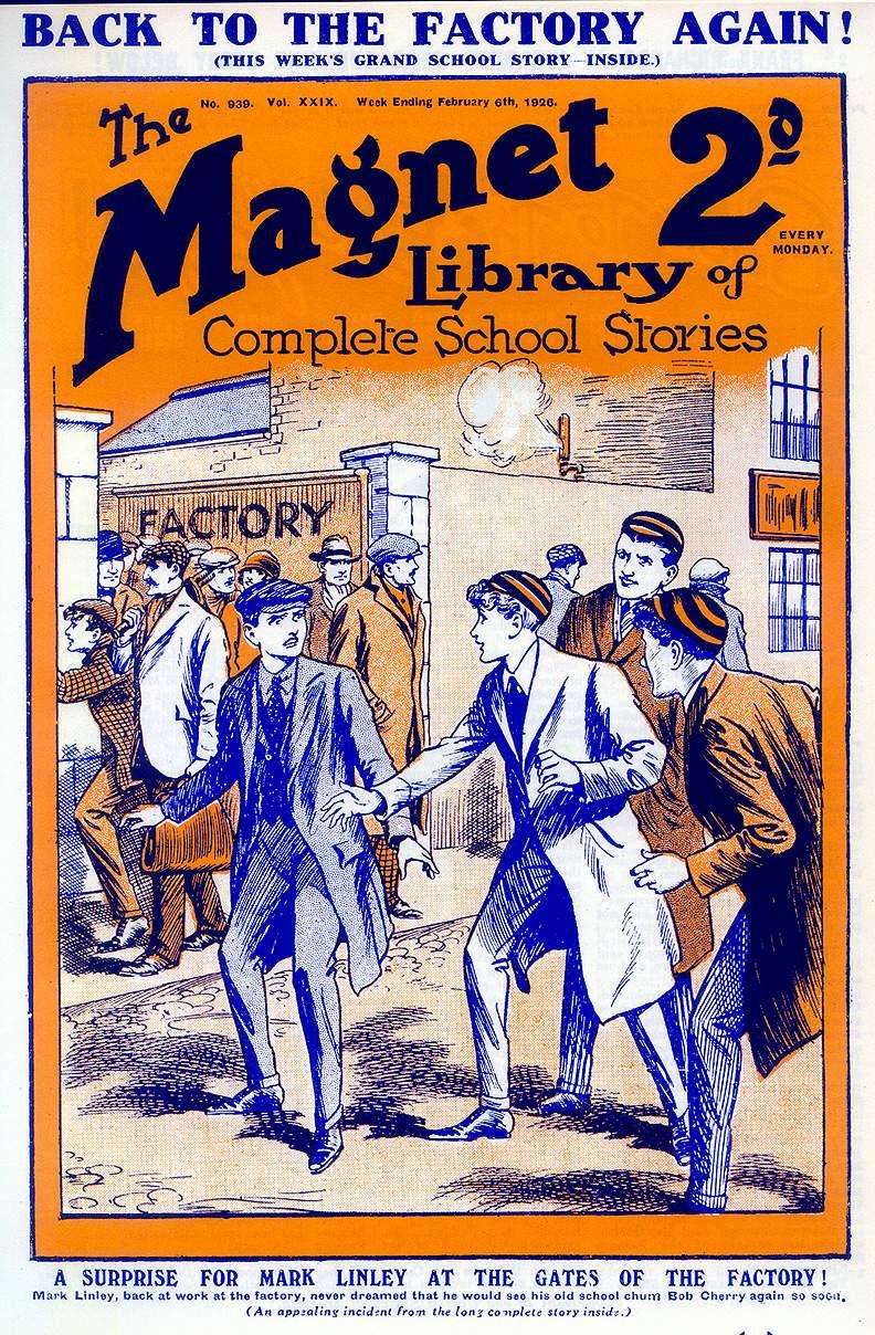 Book Cover For The Magnet 939 - Back to the Factory Again
