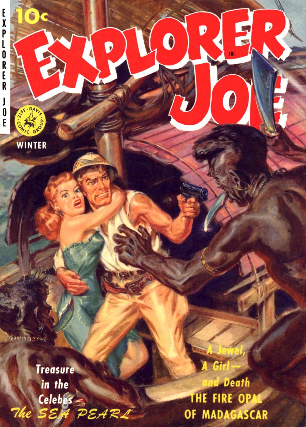 Comic Book Cover For Explorer Joe 1