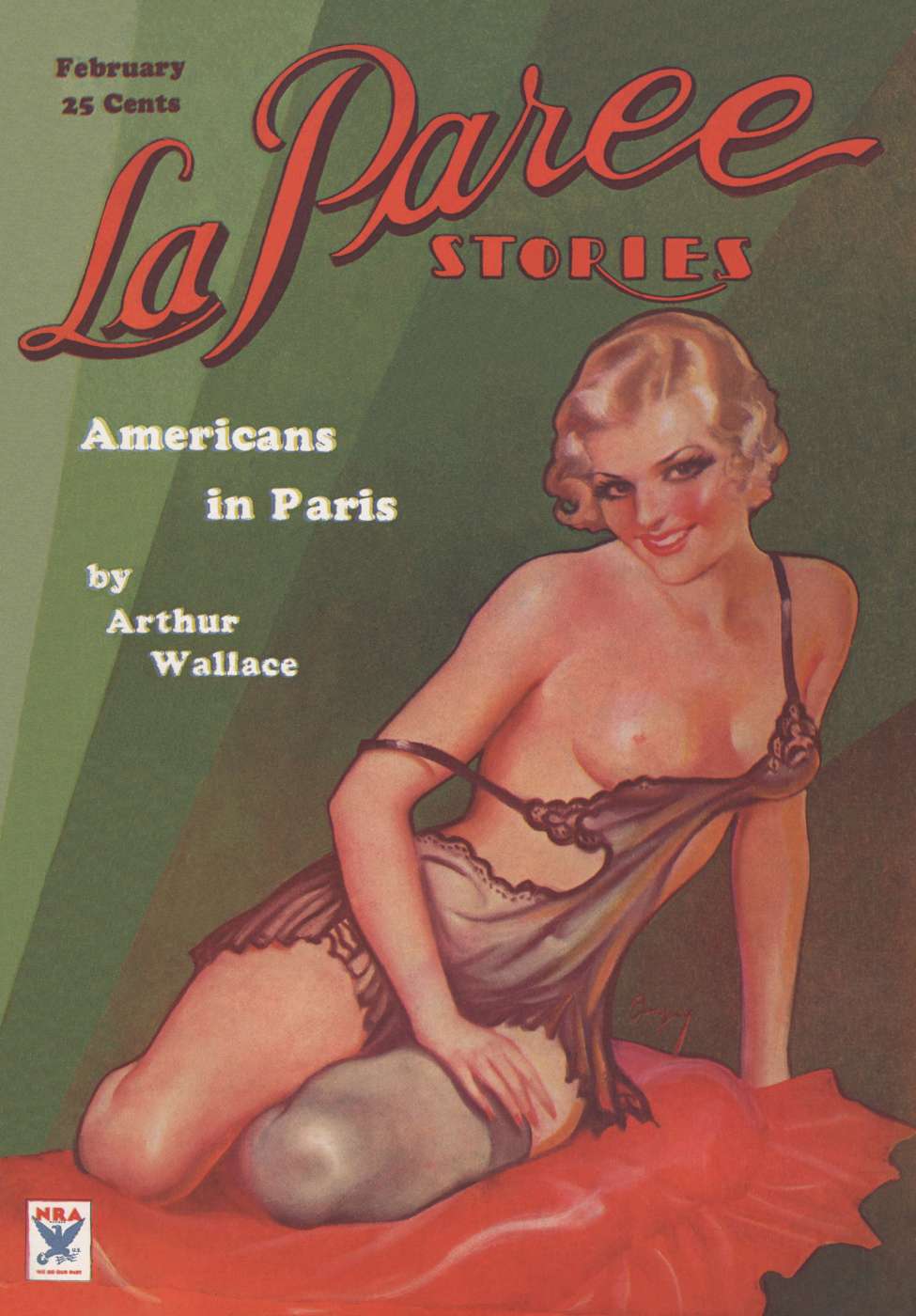 Comic Book Cover For La Paree Stories v5 2