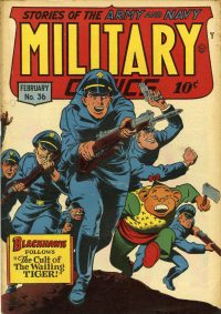 Large Thumbnail For Military Comics 36 - Version 2