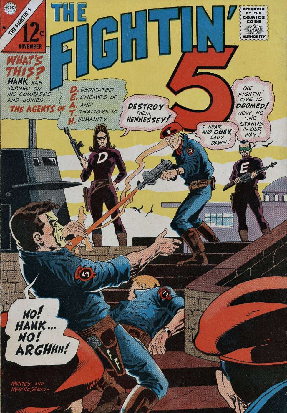 Comic Book Cover For Fightin' Five 40