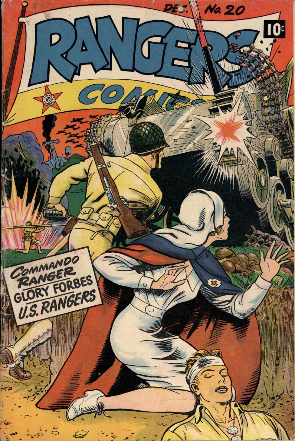 Comic Book Cover For Rangers Comics 20