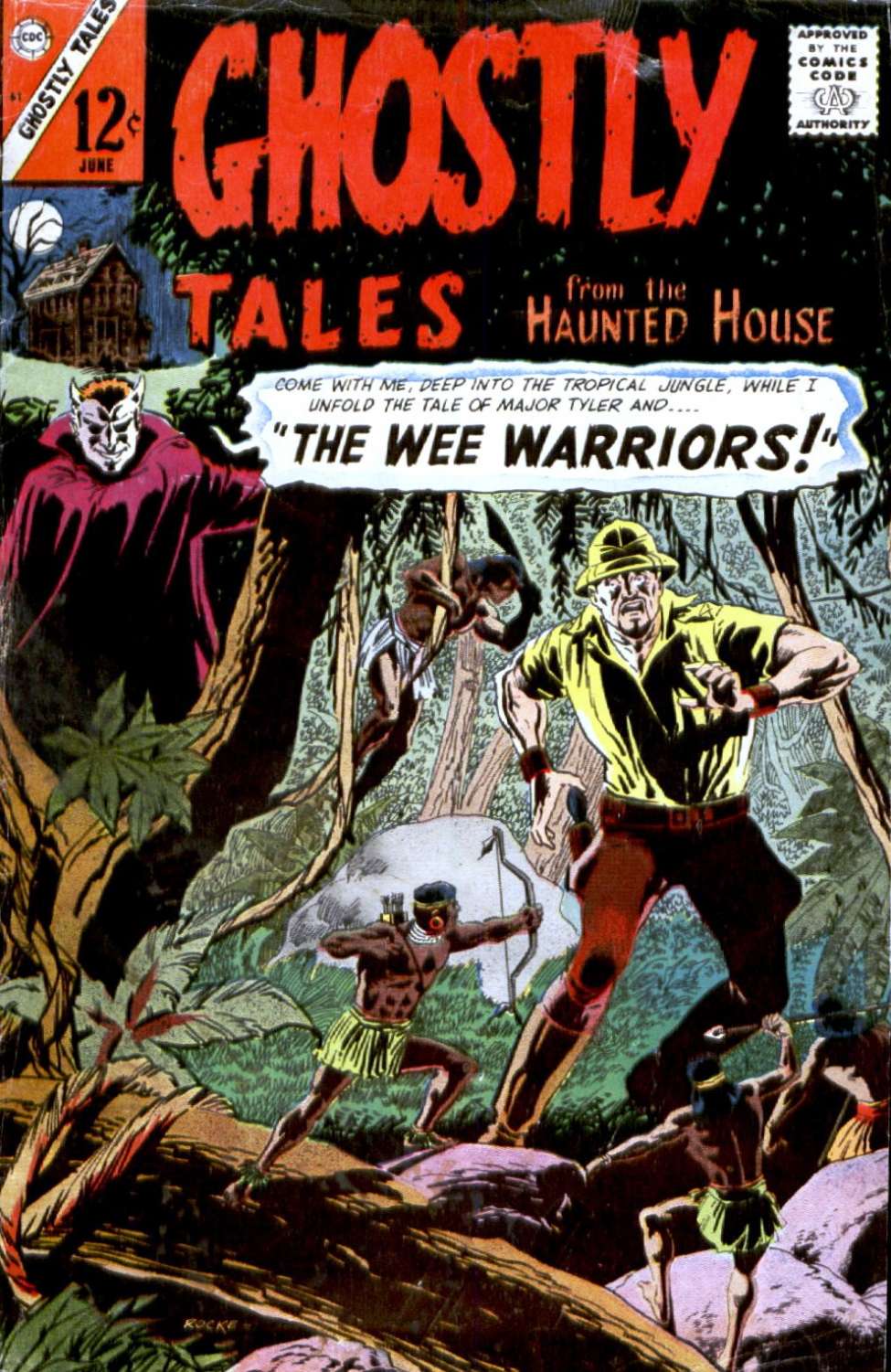 Comic Book Cover For Ghostly Tales 61