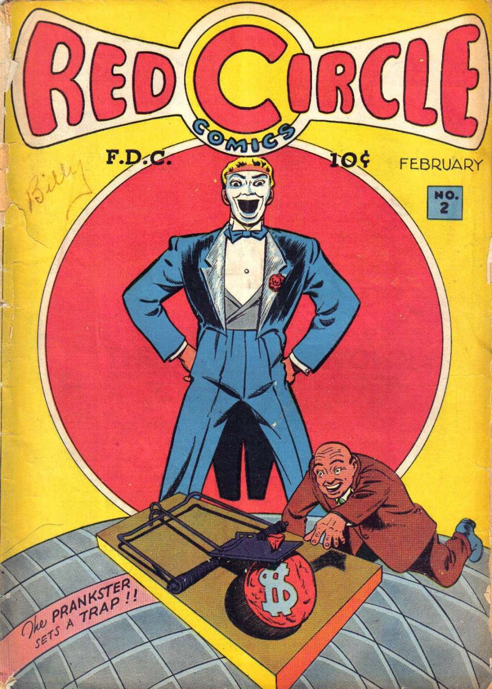 Comic Book Cover For Red Circle Comics 2