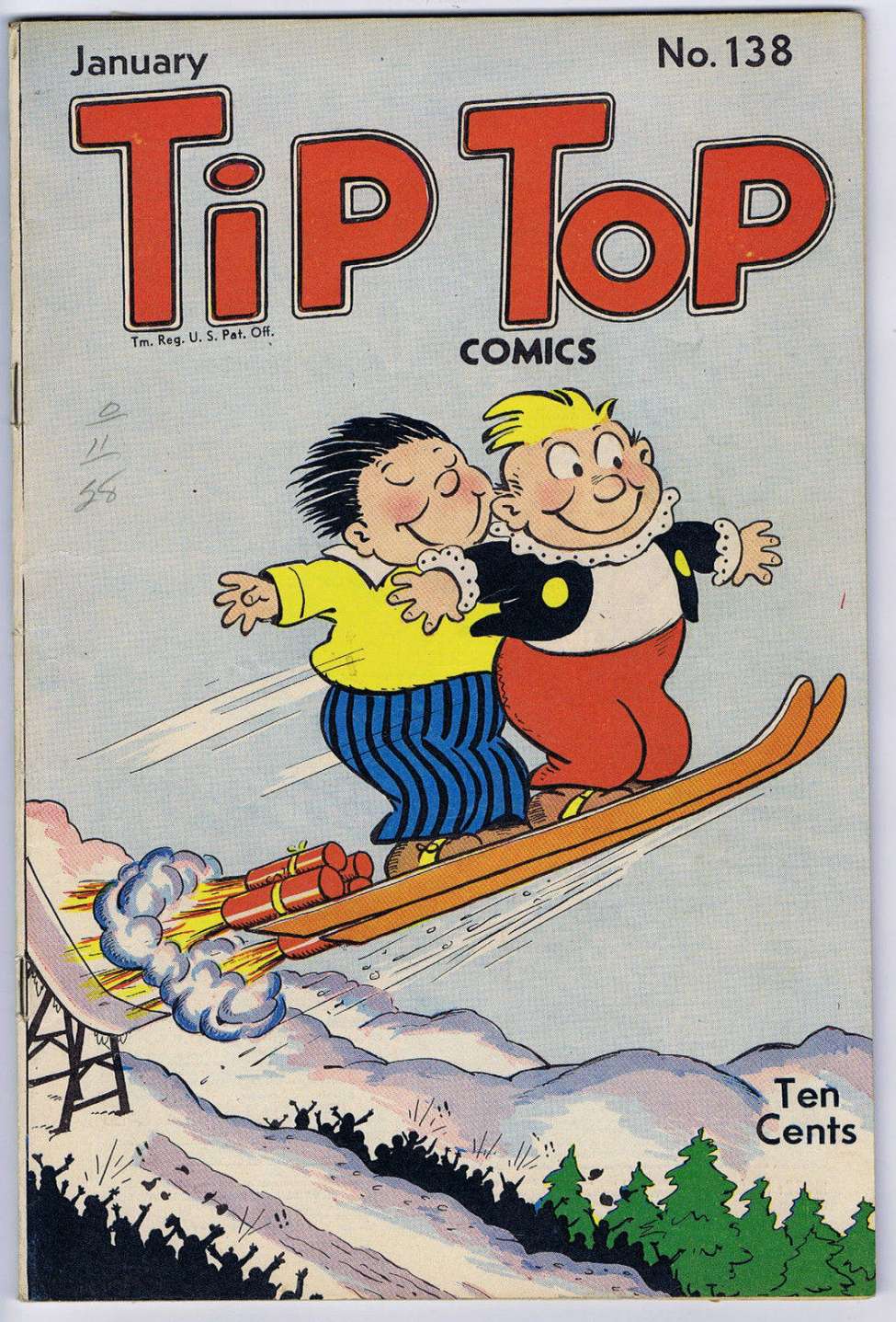 Comic Book Cover For Tip Top Comics 138